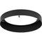 Progress Lighting Everlume Collection Black 7" Edgelit Round Trim Ring P860049-031 - alternate 3